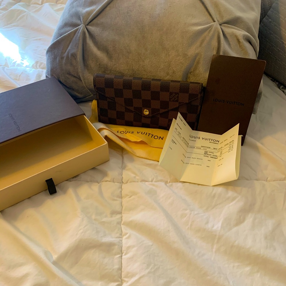 Louis Vuitton Josephine Damien ebene wallet